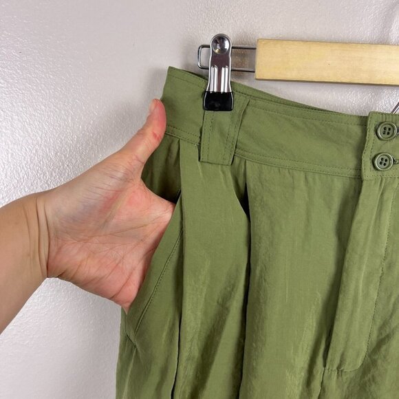 Anthropologie Olive Wide Leg Pants - Picture 5 of 11